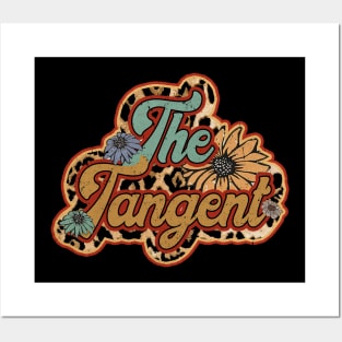 Tangent Proud Name Personalized Retro Flowers Beautiful Posters and Art